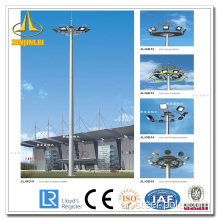 عمود إنارة فولاذي Otcagonal High Mast